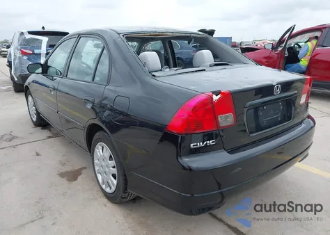 2005 Honda Civic Lx z USA, uszkodzony, nr VIN 2HGES16515H598371